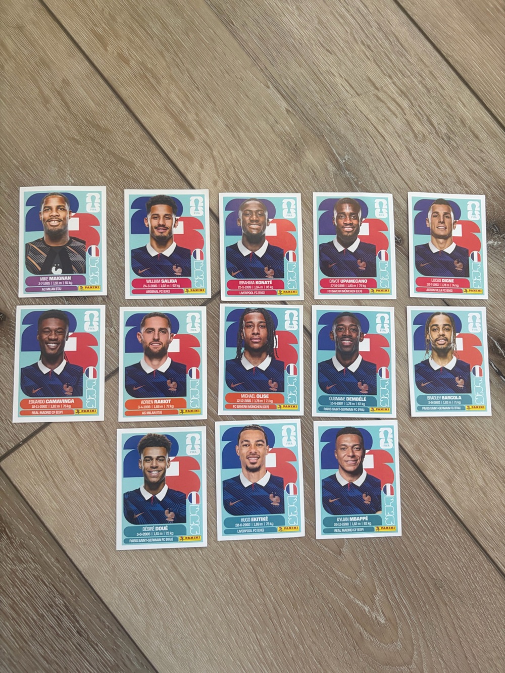 Panini Brazil Player Stickers - FIFA World Cup '26